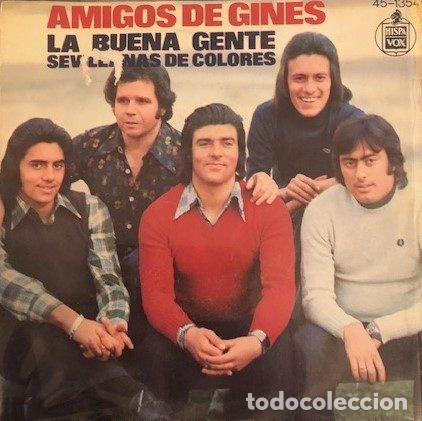 Vinyl records: Amigos De Gines &ndash; Sevillanas (Vinyl, Hispavox 45-1354)