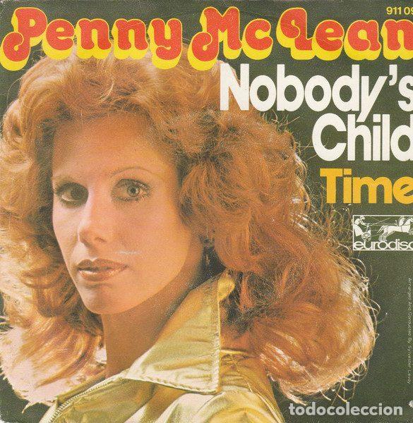 Vinyl-Schallplatten: Penny McLean &ndash; Nobody's Child / Time (Vinyl, Eurodisc 911 091)