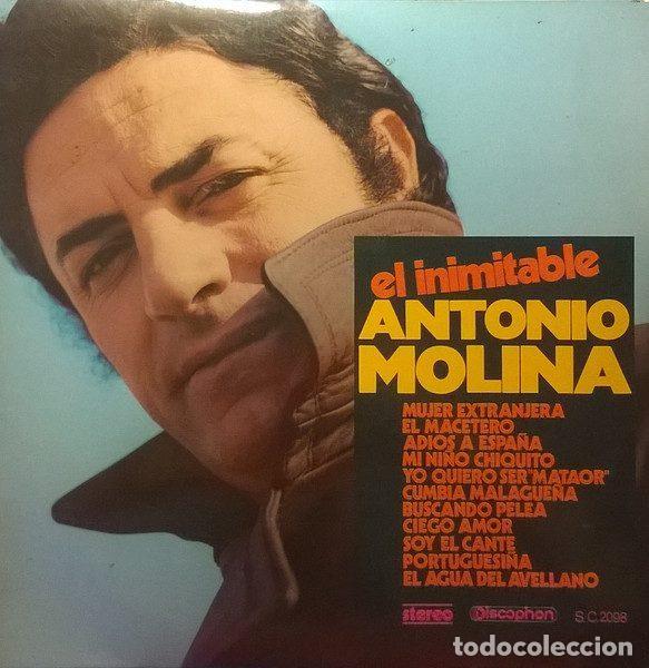 Vinyl-Schallplatten: Antonio Molina &ndash; El Inimitable (Vinyl, Discophon S.C. 2098)