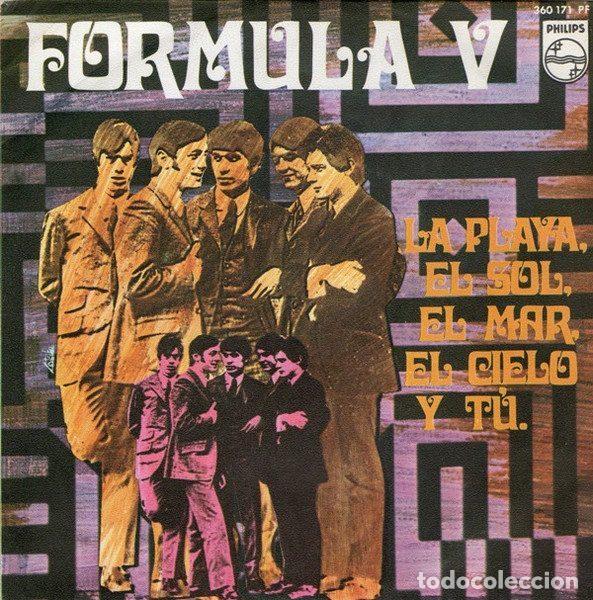 Disques de vinyle: Formula V &ndash; La Playa, El Sol, El Mar, El Cielo Y T&uacute; (Vinyl, Philips 360 171 PF)
