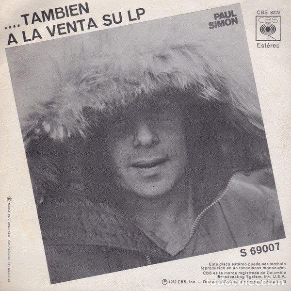 Discos de vinilo: Paul Simon &ndash; Duncan (Vinyl, CBS CBS 8223) - Foto 2