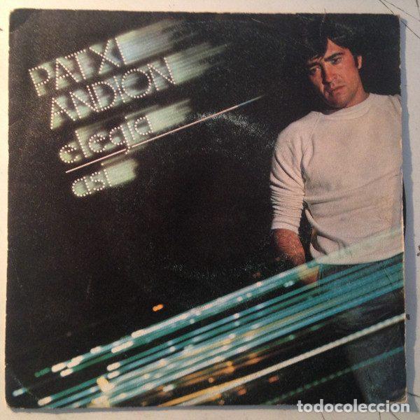 Disques de vinyle: Patxi Andi&oacute;n &ndash; Elegia / Asi (Vinyl, CBS CBS 7412)