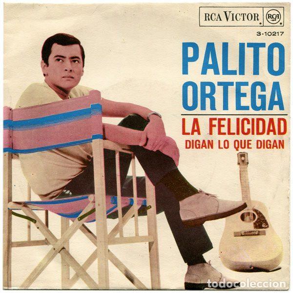 Discos de vinil: Palito Ortega &ndash; La Felicidad (Vinyl, RCA Victor 3-10217)