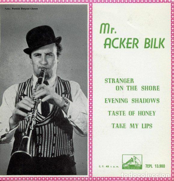 Disques de vinyle: Acker Bilk &ndash; Stranger On The Shore (Vinyl, La Voz De Su Amo 7 EPL 13.900)
