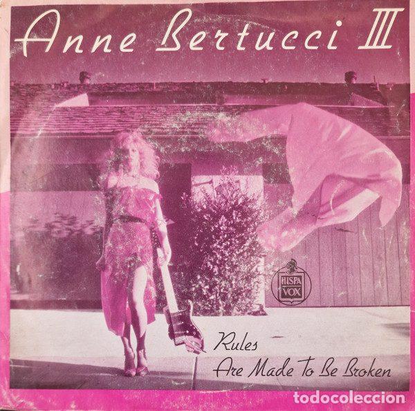 Vinyl-Schallplatten: Anne Bertucci &ndash; Rules Are Made To Be Broken (Vinyl, Hispavox 445 139)