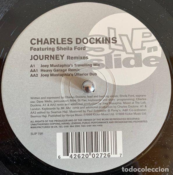 Disques de vinyle: Charles Dockins Featuring Sheila Ford &ndash; Journey (Remixes) (Vinyl, Slip 'n' Slide SLIP 72R)