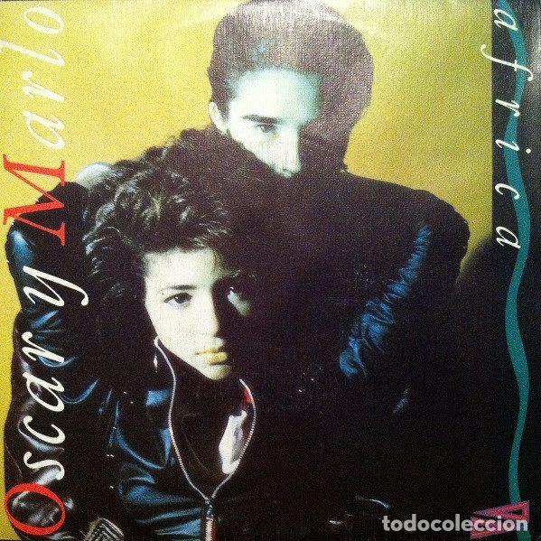 Vinyl records: &Oacute;scar Y Marlo &ndash; Africa (Vinyl, Epic EPC 651640 7)