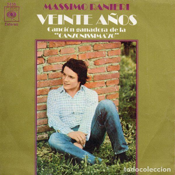 Discos de vinilo: Massimo Ranieri &ndash; Veinte A&ntilde;os (Vinyl, CBS 5436) - Foto 1