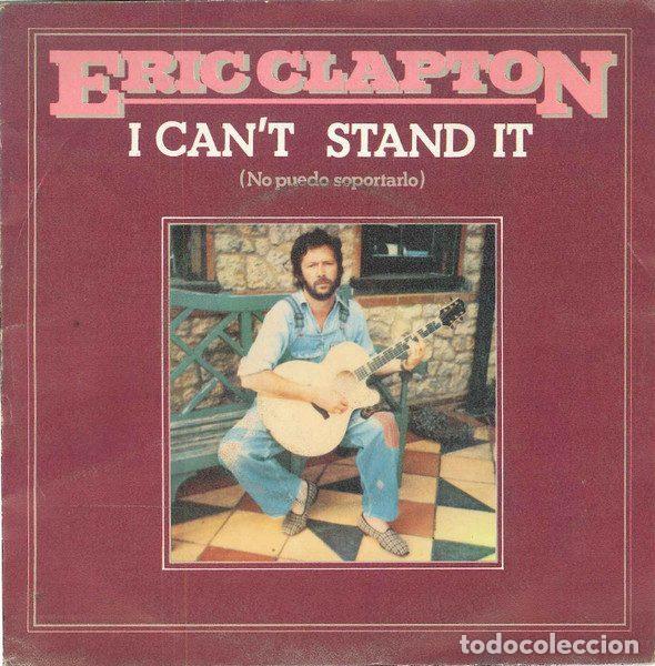 Vinyl records: Eric Clapton &ndash; I Can't Stand It = No Puedo Soportarlo (Vinyl, RSO 20 90 542)