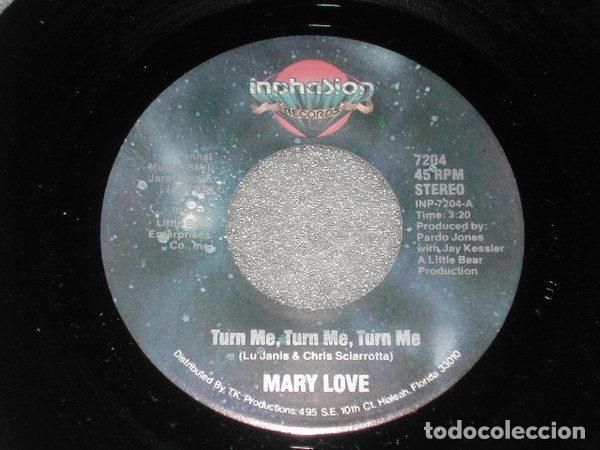 Dischi in vinile: Mary Love &ndash; Turn Me, Turn Me, Turn Me (Vinyl, Inphasion Records 7204)