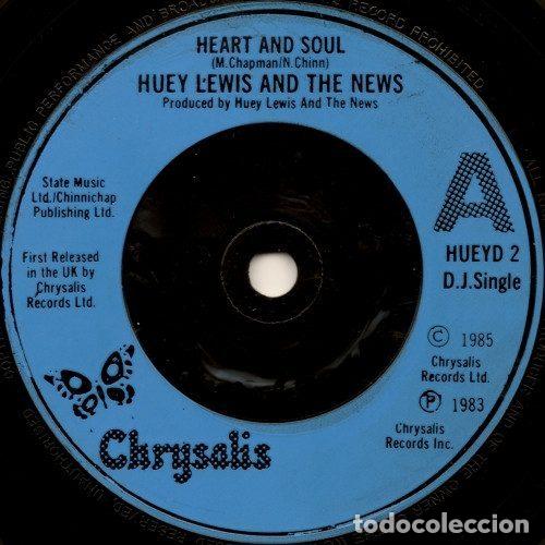 Vinyl records: Huey Lewis And The News &ndash; Heart And Soul (Vinyl, Chrysalis HUEYD 2)