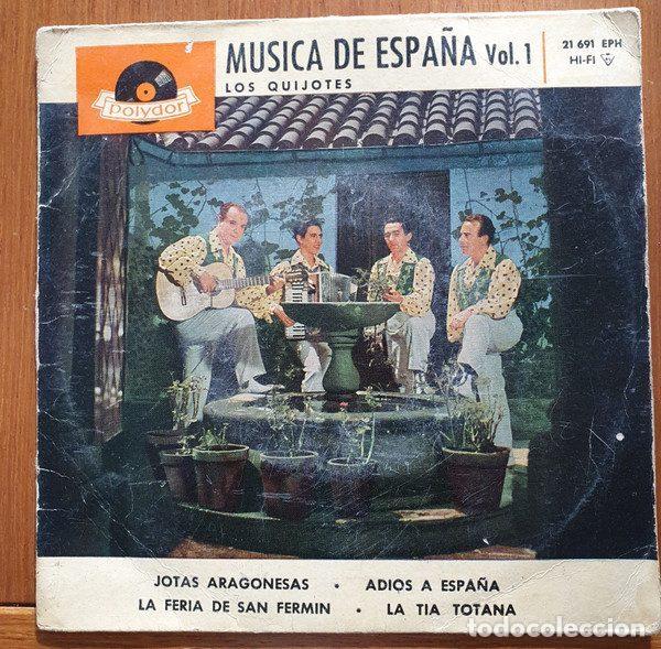Disques de vinyle: Los Quijotes &ndash; M&uacute;sica De Espa&ntilde;a Vol. 1 (Vinyl, Polydor 21 691 EPH)