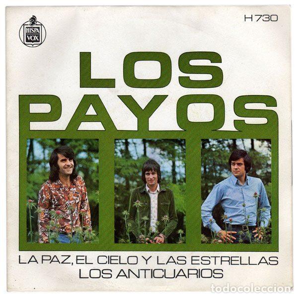 Disques de vinyle: Los Payos &ndash; La Paz, El Cielo Y Las Estrellas / Los Anticuarios (Vinyl, Hispavox H 730)
