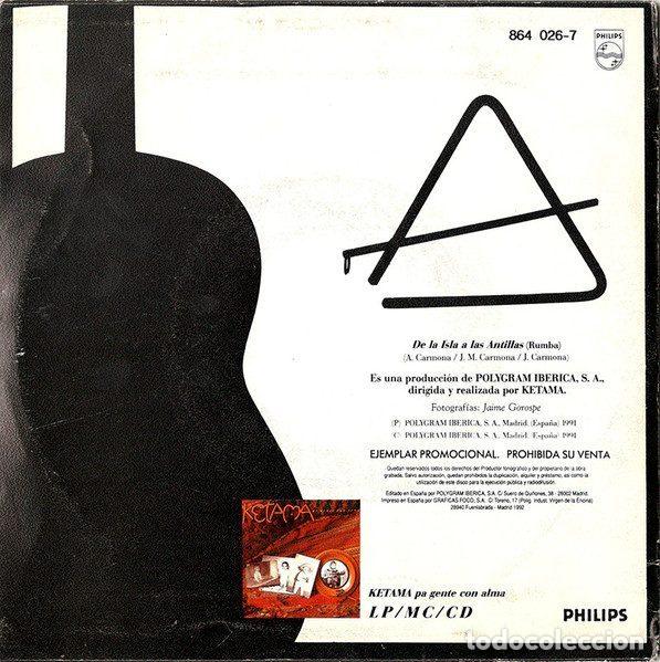 Discos de vinilo: Ketama &ndash; De La Isla A Las Antillas (Vinyl, Philips 864 026-7) - Foto 2