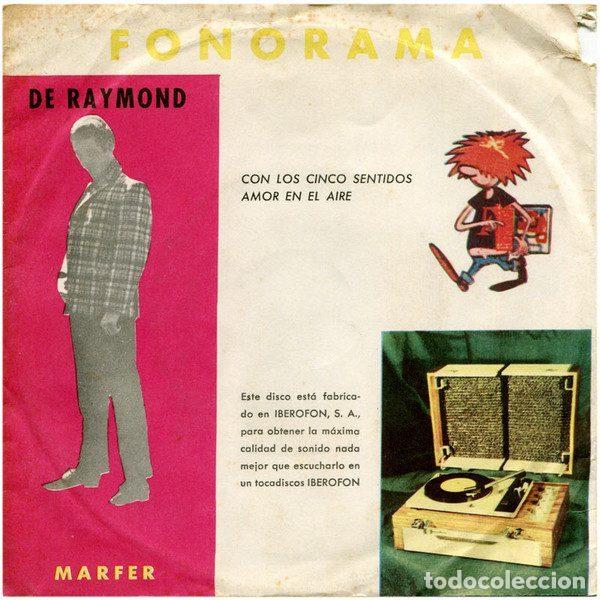Vinyl-Schallplatten: De Raymond &ndash; Con Los Cinco Sentidos (Vinyl, Fonorama M 20.048)