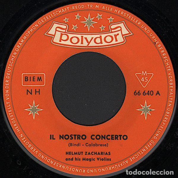 Disques de vinyle: Helmut Zacharias And His Magic Violins &ndash; Il Nostro Concerto (Vinyl, Polydor 66 640)