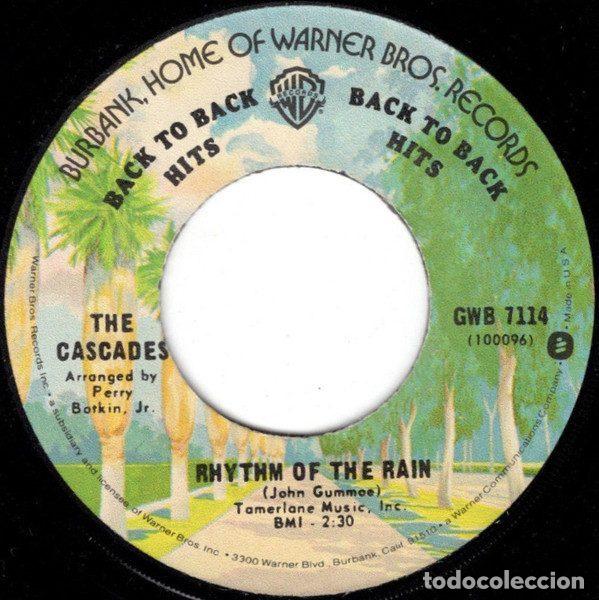 Disques de vinyle: The Cascades &ndash; Rhythm Of The Rain / The Last Leaf (Vinyl, Warner Bros. Records GWB 7114)