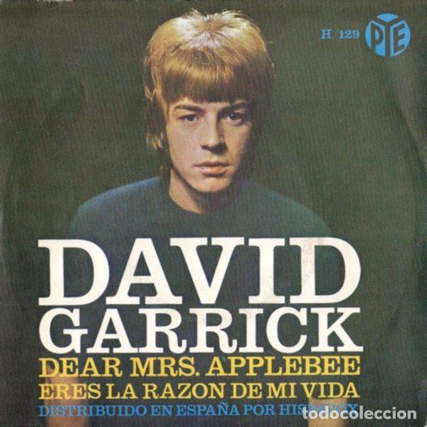 Disques de vinyle: David Garrick &ndash; Dear Mrs. Applebee (Vinyl, Pye Records H-129)