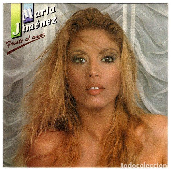 Disques de vinyle: Mar&iacute;a Jim&eacute;nez &ndash; Frente Al Amor / Como Hice Yo (Vinyl, Movieplay 02.3145/0)