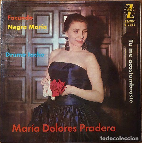 Disques de vinyle: Mar&iacute;a Dolores Pradera &ndash; Facundo (Vinyl, Zafiro Z-E 366)