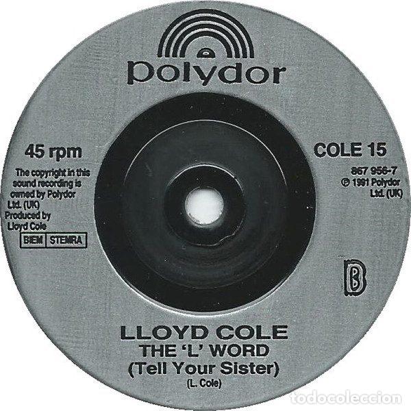 Discos de vinilo: Lloyd Cole &ndash; Weeping Wine (Vinyl, Polydor COLE 15) - Foto 4