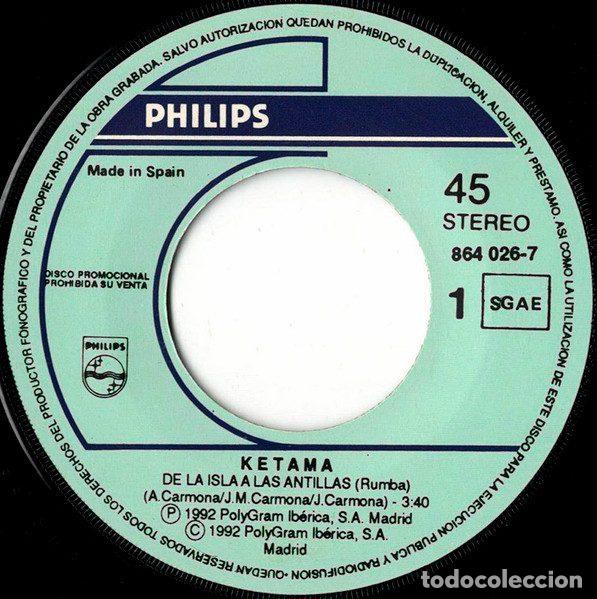 Discos de vinilo: Ketama &ndash; De La Isla A Las Antillas (Vinyl, Philips 864 026-7) - Foto 3
