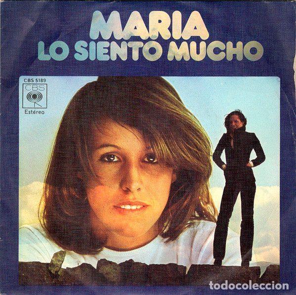 Vinyl-Schallplatten: Maria &ndash; Lo Siento Mucho (Vinyl, CBS CBS 5189)