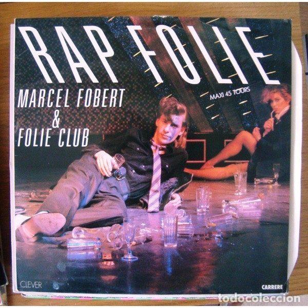 Discos de vinil: Marcel Fobert & Folie Club &ndash; Rapfolie (Vinyl, Hispavox (45) 445 161)