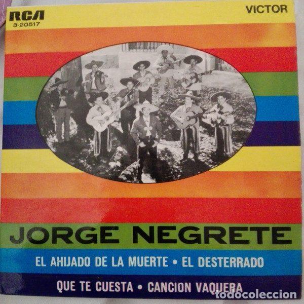 Discos de vinil: Jorge Negrete &ndash; El Ahijado De La Muerte (Vinyl, RCA Victor 3-20517)