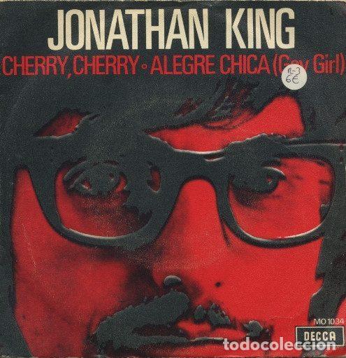 Disques de vinyle: Jonathan King &ndash; Cherry, Cherry (Vinyl, Decca MO 1034)