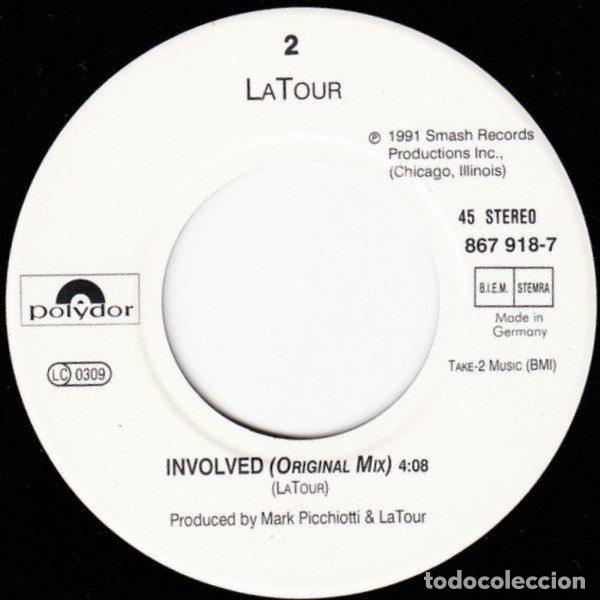 Discos de vinilo: LaTour &ndash; Involved (Vinyl, Polydor 867 918-7) - Foto 4