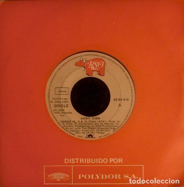 Disques de vinyle: Andy Gibb &ndash; Desire (Vinyl, RSO 20 90 418)