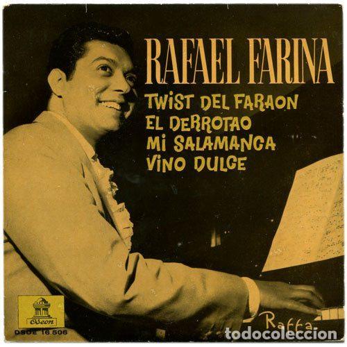 Disques de vinyle: Rafael Farina &ndash; Twist Del Faraon (Vinyl, Odeon DSOE 16.506)