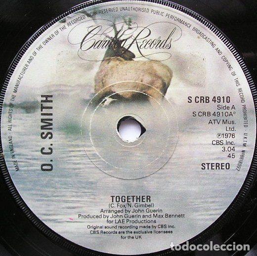 Discos de vinilo: O. C. Smith &ndash; Together (Vinyl, Caribou Records S CRB 4910)