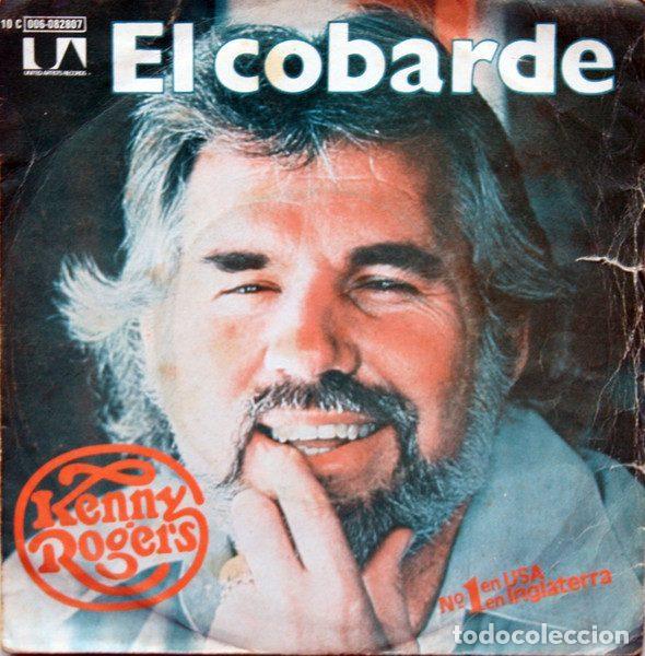 Vinyl records: Kenny Rogers &ndash; El Cobarde (Vinyl, United Artists Records 10C 006-082807)
