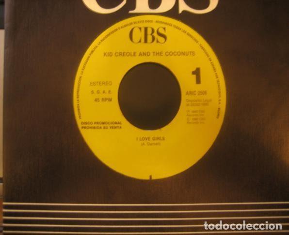 Discos de vinilo: Kid Creole And The Coconuts &ndash; I Love Girls (Vinyl, CBS ARIC 2506)