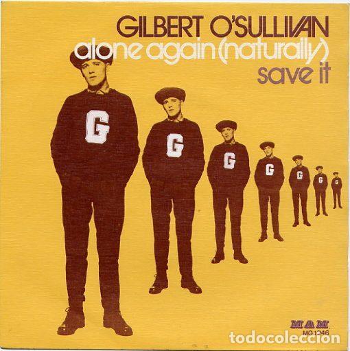 Discos de vinil: Gilbert O'Sullivan &ndash; Alone Again (Naturally) / Save It (Vinyl, MAM MO 1246)
