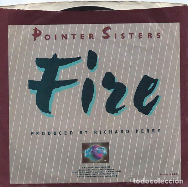 Discos de vinilo: Pointer Sisters &ndash; Fire (Vinyl, Planet P-45901) - Foto 2