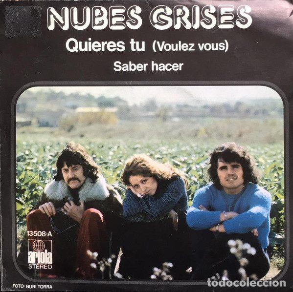 Dischi in vinile: Nubes Grises &ndash; Quieres Tu = Voulez Vous (Vinyl, Ariola 13508-A)