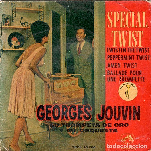 Disques de vinyle: Georges Jouvin, Su Trompeta De Oro Y Su Orquesta &ndash; Special Twist (Vinyl, La Voz De Su Amo 7 EPL...