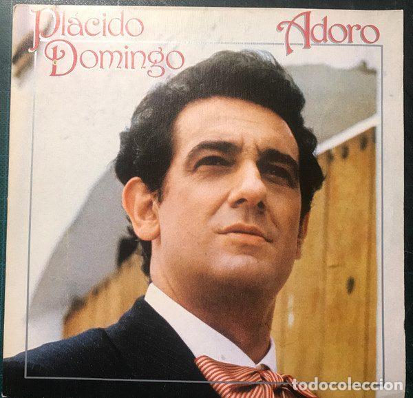 Disques de vinyle: Placido Domingo &ndash; Adoro (Vinyl, CBS CBS A-2069)