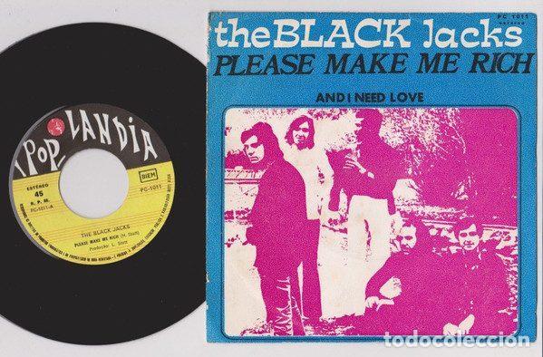 Disques de vinyle: The Black Jacks &ndash; Please Make Me Rich (Vinyl, Poplandia PC 1011)