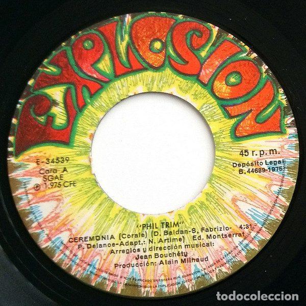 Discos de vinilo: Phil Trim &ndash; Ceremonia (Vinyl, Explosi&oacute;n E-34539) - Foto 3