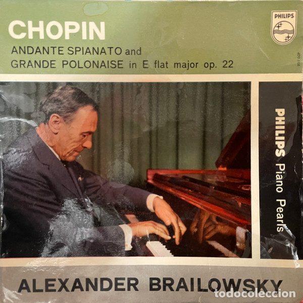 Vinyl-Schallplatten: Fr&eacute;d&eacute;ric Chopin &ndash; Andante Spianato and Grande Polonaise (Vinyl, Philips Piano Pearls 409 168 AE)