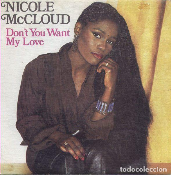 Vinyl-Schallplatten: Nicole McCloud &ndash; Don't You Want My Love (Vinyl, Portrait PRT A 6933)