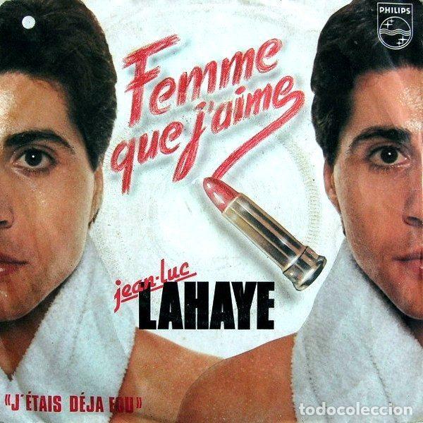 Discos de vinil: Jean-Luc Lahaye &ndash; Femme Que J'aime (Vinyl, Philips 6010 483)