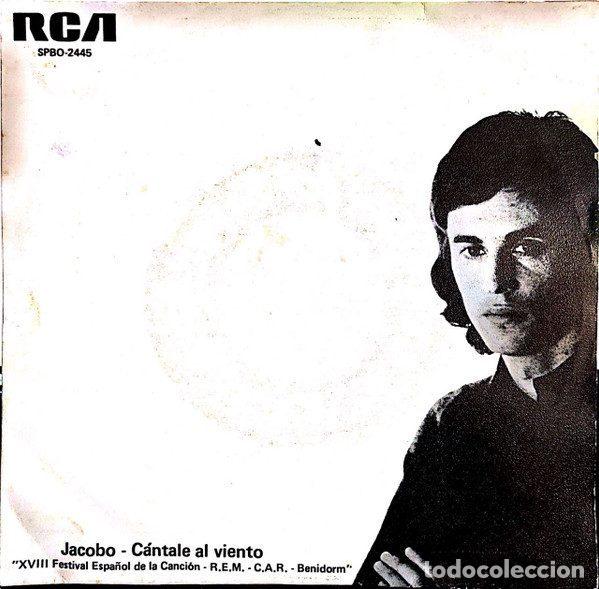 Vinyl records: Jacobo &ndash; C&aacute;ntale Al Viento (Vinyl, RCA Victor SPBO-2445)