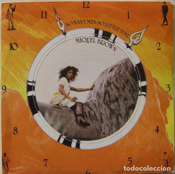 Vinyl-Schallplatten: Miquel Brown &ndash; So Many Men - So Little Time (Vinyl, Carrere CRE A 3631)