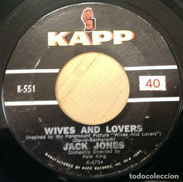 Dischi in vinile: Jack Jones &ndash; Wives And Lovers / Toys In The Attic (Vinyl, Kapp Records K-551)