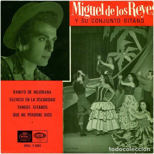 Disques de vinyle: Miguel De Los Reyes Y Su Conjunto Gitano &ndash; Ramito De Mejorana (Vinyl, Regal SEBL 7.082)